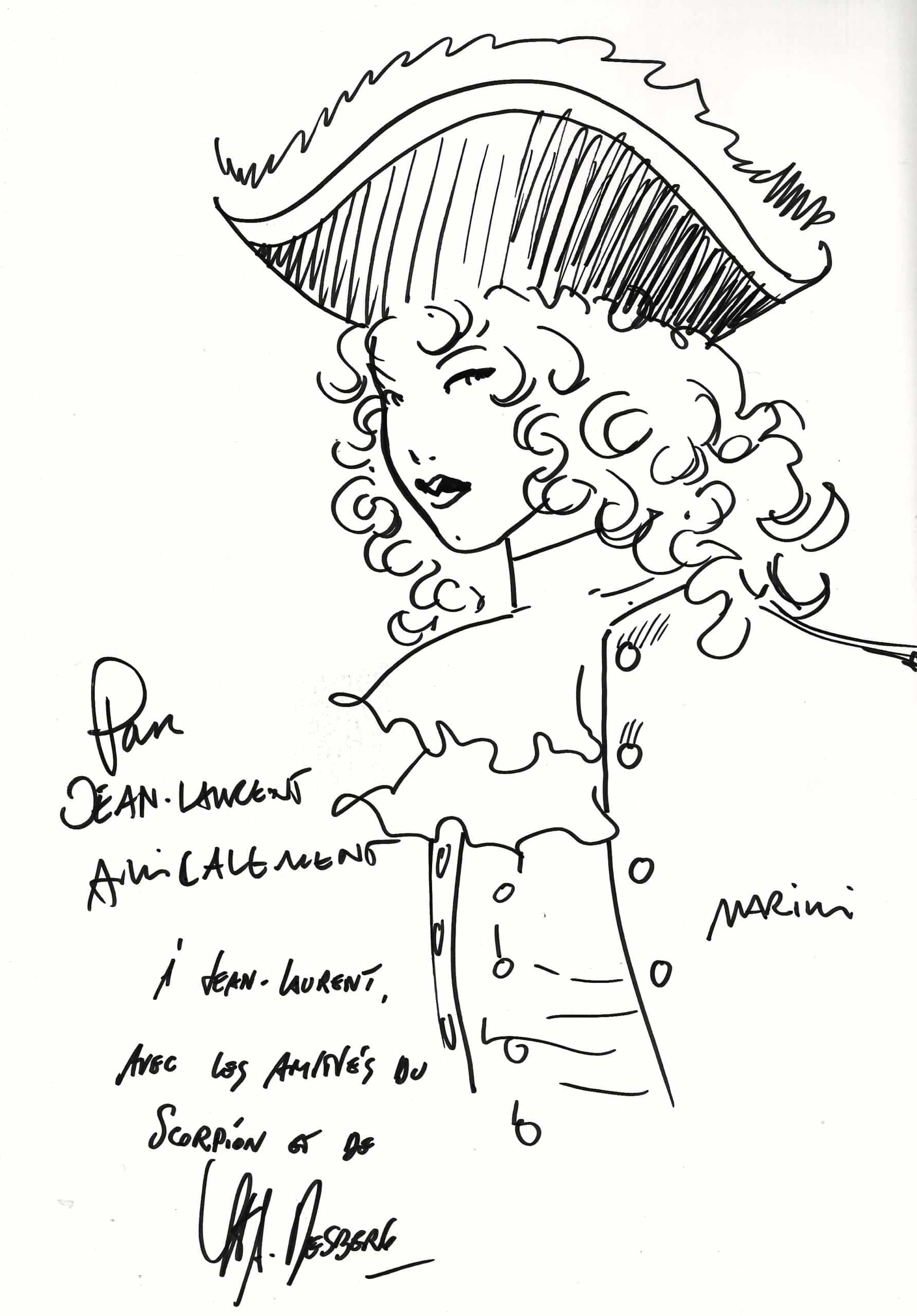 Dessin Scorpion Marini