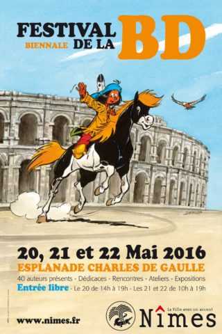 Festival biennale de la BD de Nîmes 2016