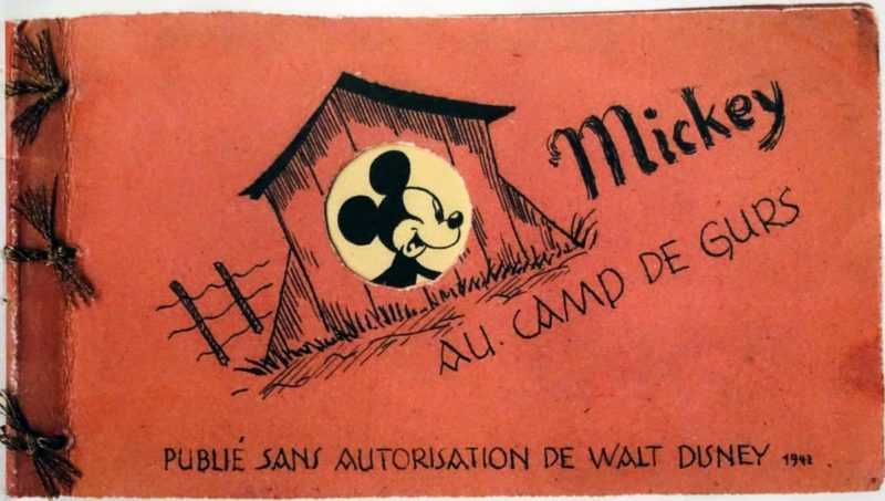 Mickey au camp de Gurs