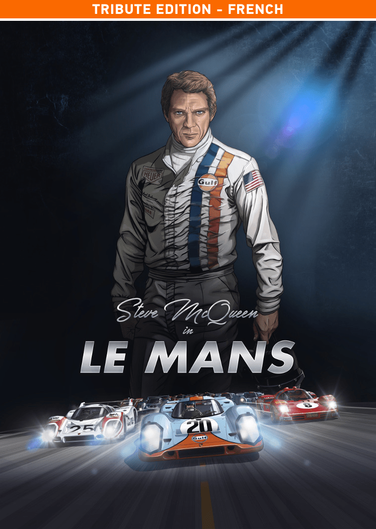 Steve McQueen revient dans une BD tirée du film Le Mans