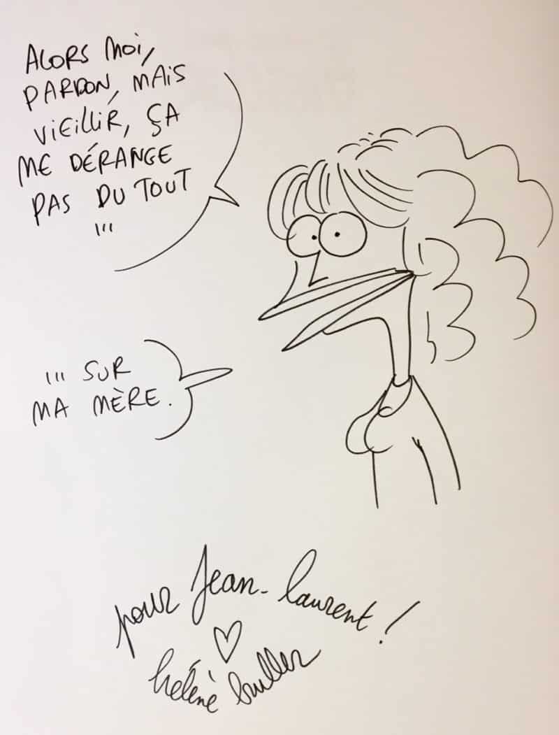 Dédicace d'Hélène Bruller