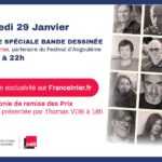 France Inter en direct d'Angoulême le 29 janvier 2021 toute la journée pour la remise des prix