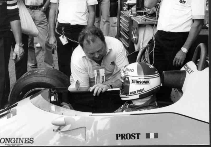 Jean Graton et Alain Prost