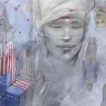 Le monde du 11 Septembre, une fresque d'Enki Bilal au Mémorial de Caen