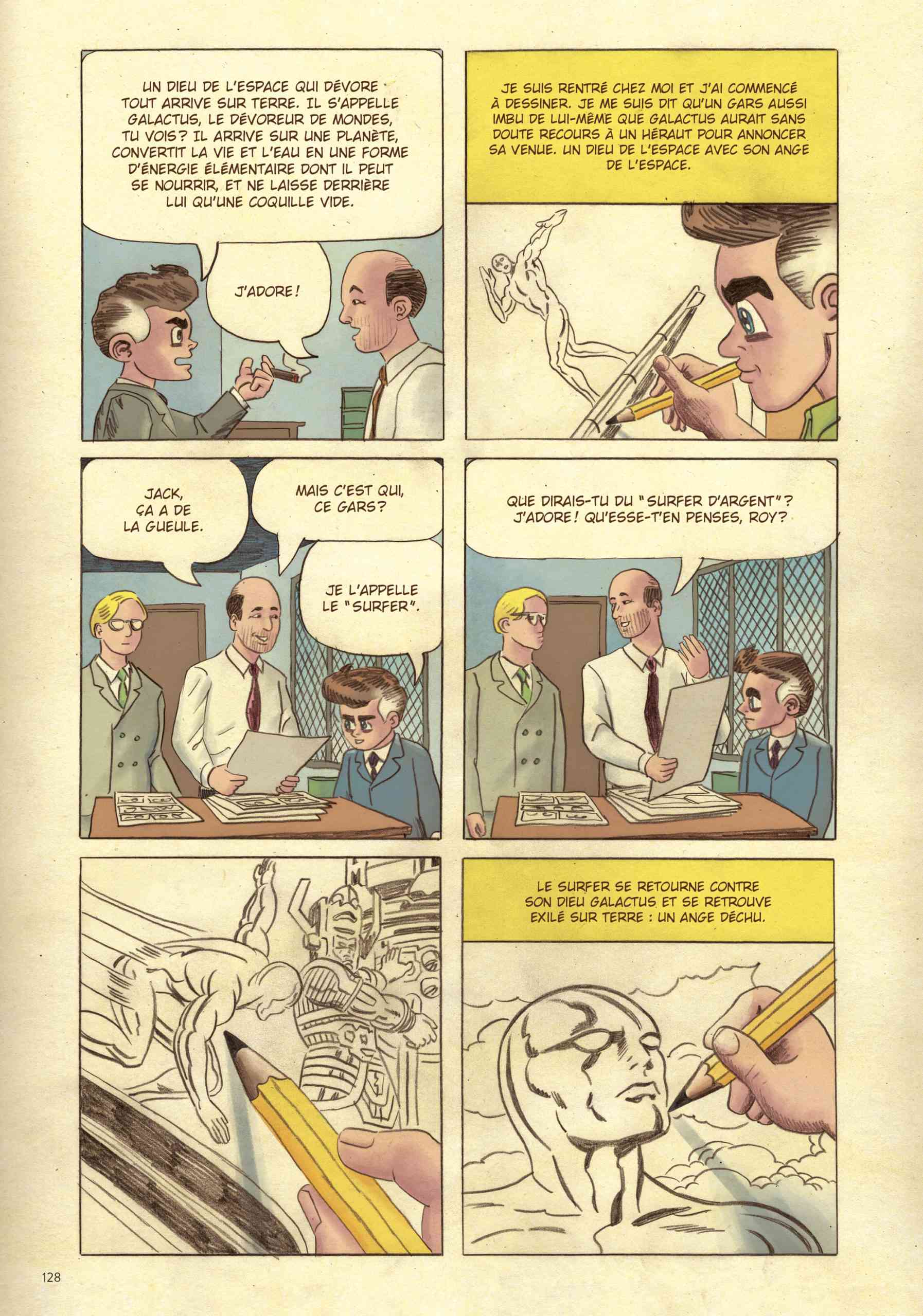 Qu Appelle T On Un Comics Aux Etats Unis La vie extraordinaire de Jack Kirby, maître des comics