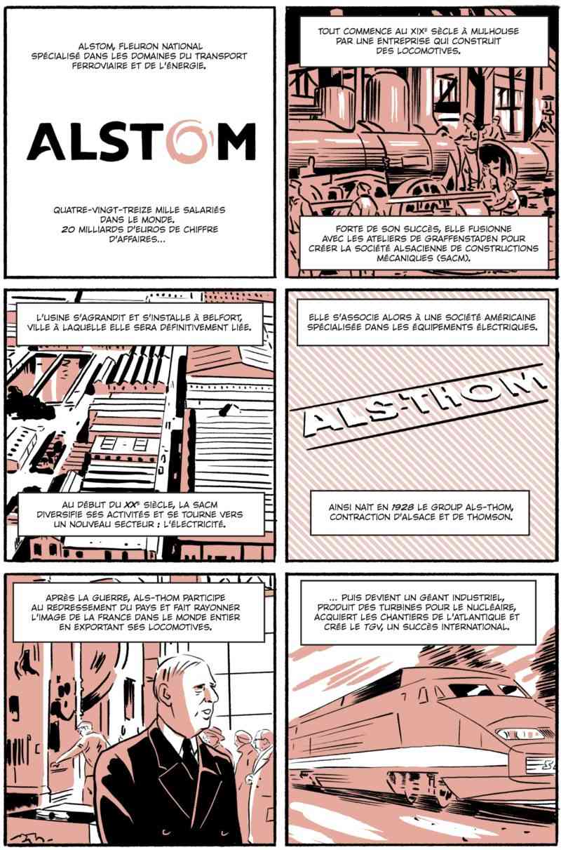 Les Dessous de l'affaire Alstom