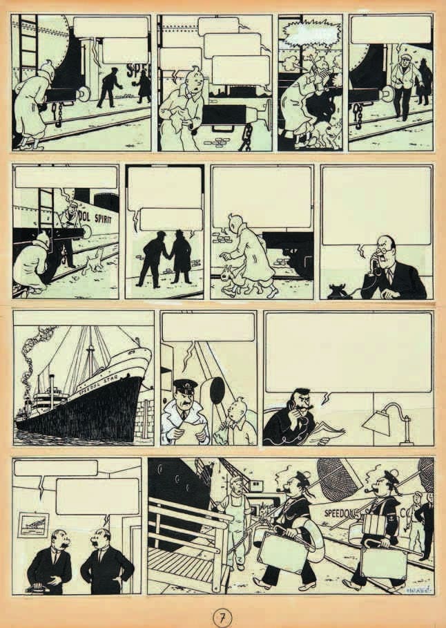 Tintin au pays de l’or noir