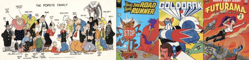 De Popeye à Persépolis - bande dessinée et cinéma d'animation