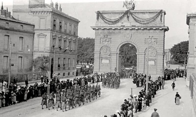 L'Arc de Triomphe de Montpellier