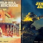 L'Histoire du Far West, Wild Bill Hickok et Jesse James avec Dobbs, leur scénariste, à la Comédie du Livre à Montpellier