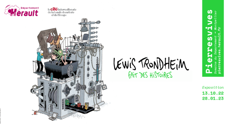 Lewis Trondheim fait des histoires