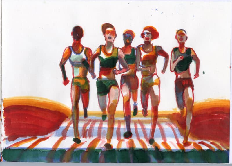 L'Art de courir, Attraper la course