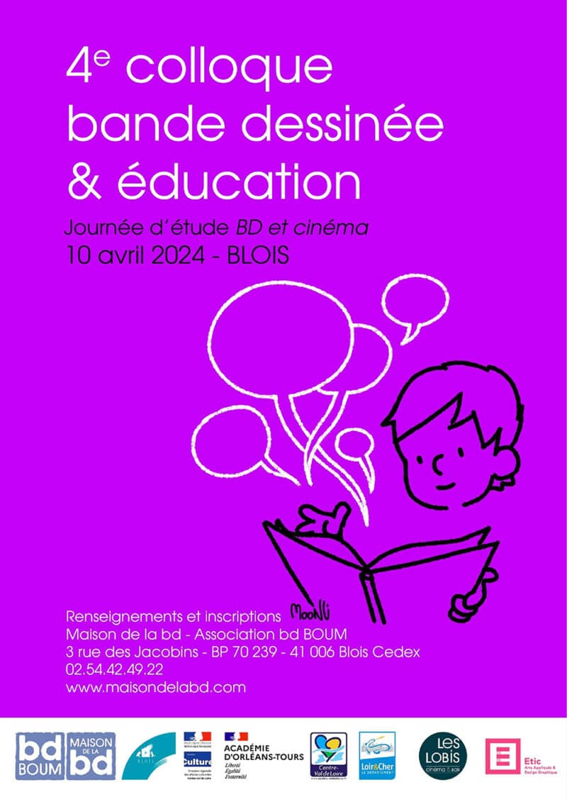 Colloque BD et éducation de Blois 2024