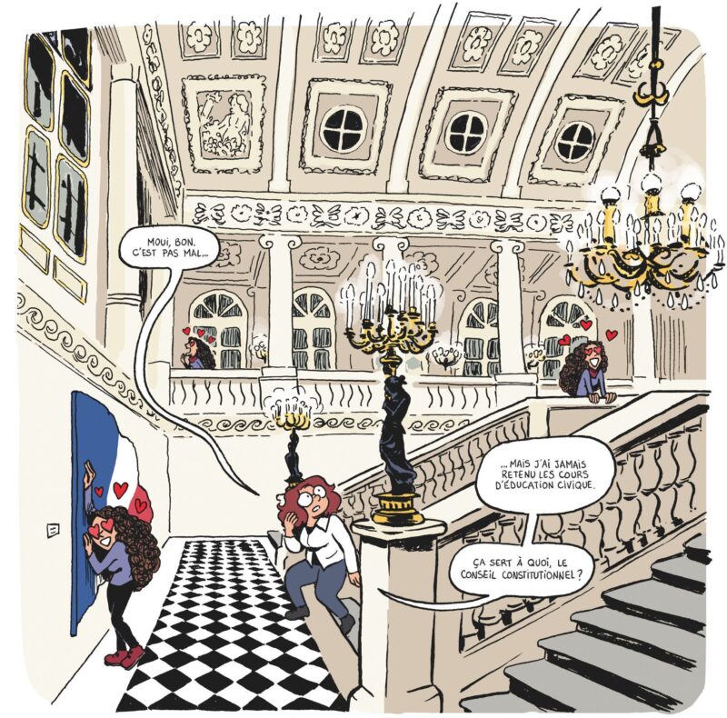 Dans les couloirs du Conseil constitutionnel