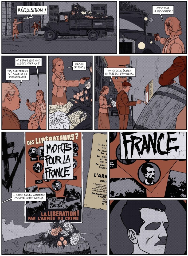 Missak, Mélinée et le groupe Manouchian