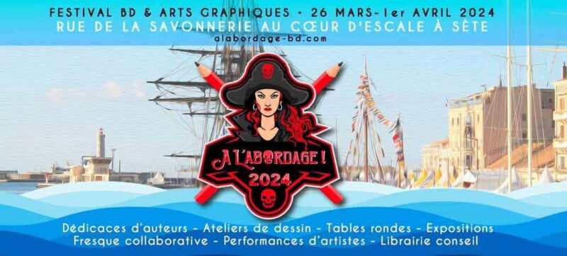 Festival BD Arts & graphiques À l'abordage ! 2024
