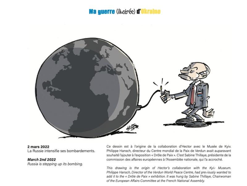 Ma guerre (illustrée) d'Ukraine