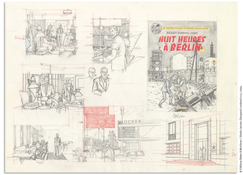 Antoine Aubin, Blake et Mortimer