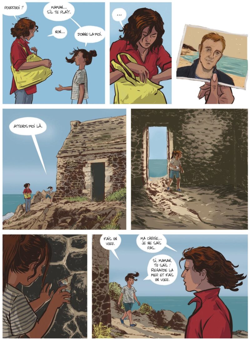 Dans les lignes de la mer